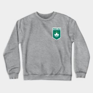 Macau Flag Emblem Crewneck Sweatshirt